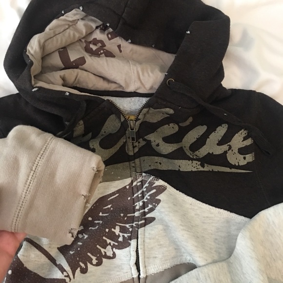 Active Brand Zip-Up Fleece Lined Hoodie - Picture 6 of 6